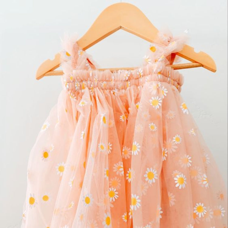 Baby Toddler Kid Spring Daisy Tulle Dress