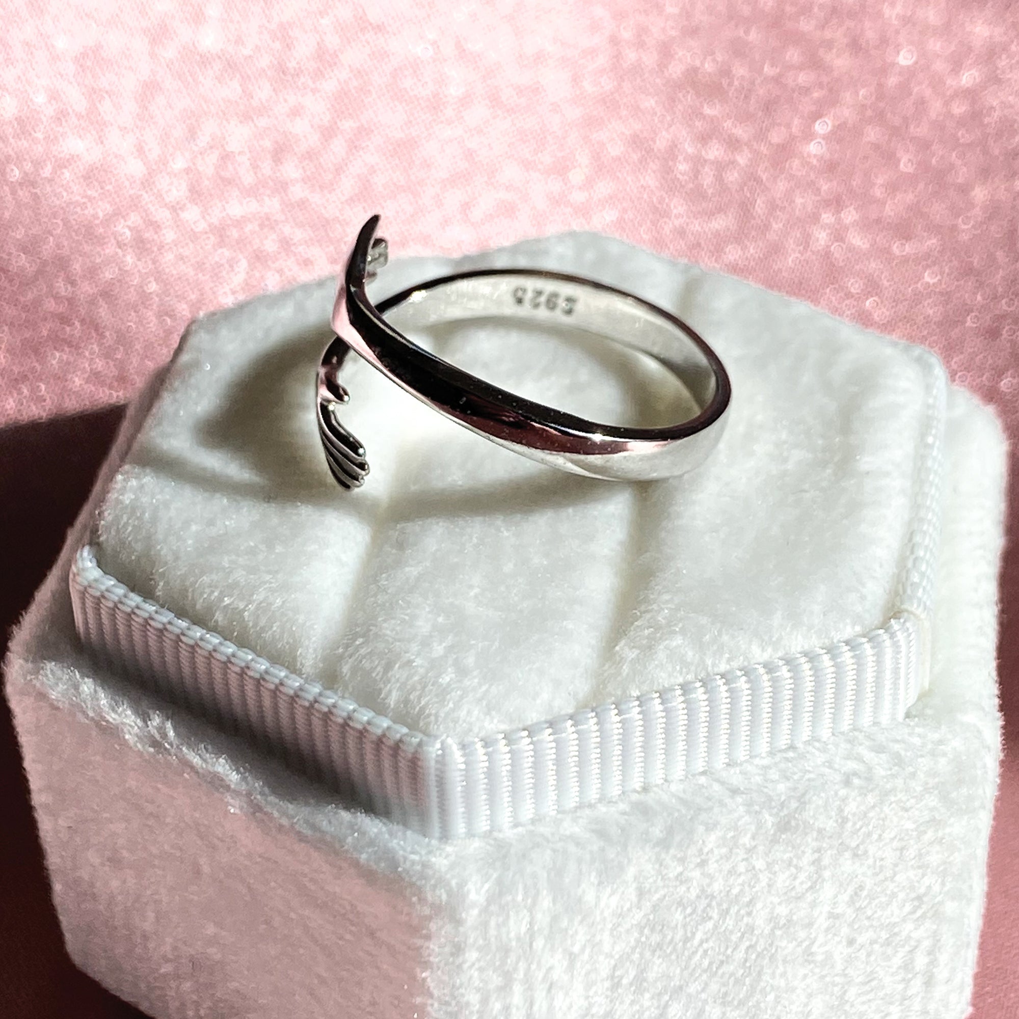 To My Daughter - Hug Ring - Sterling Silver