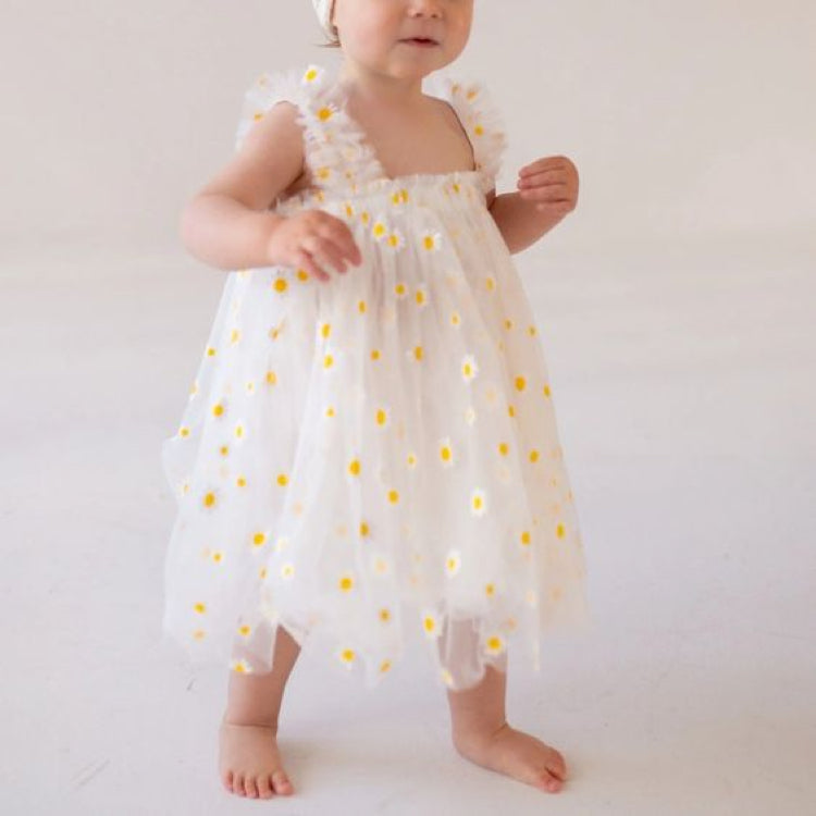 Baby Toddler Kid Spring Daisy Tulle Dress