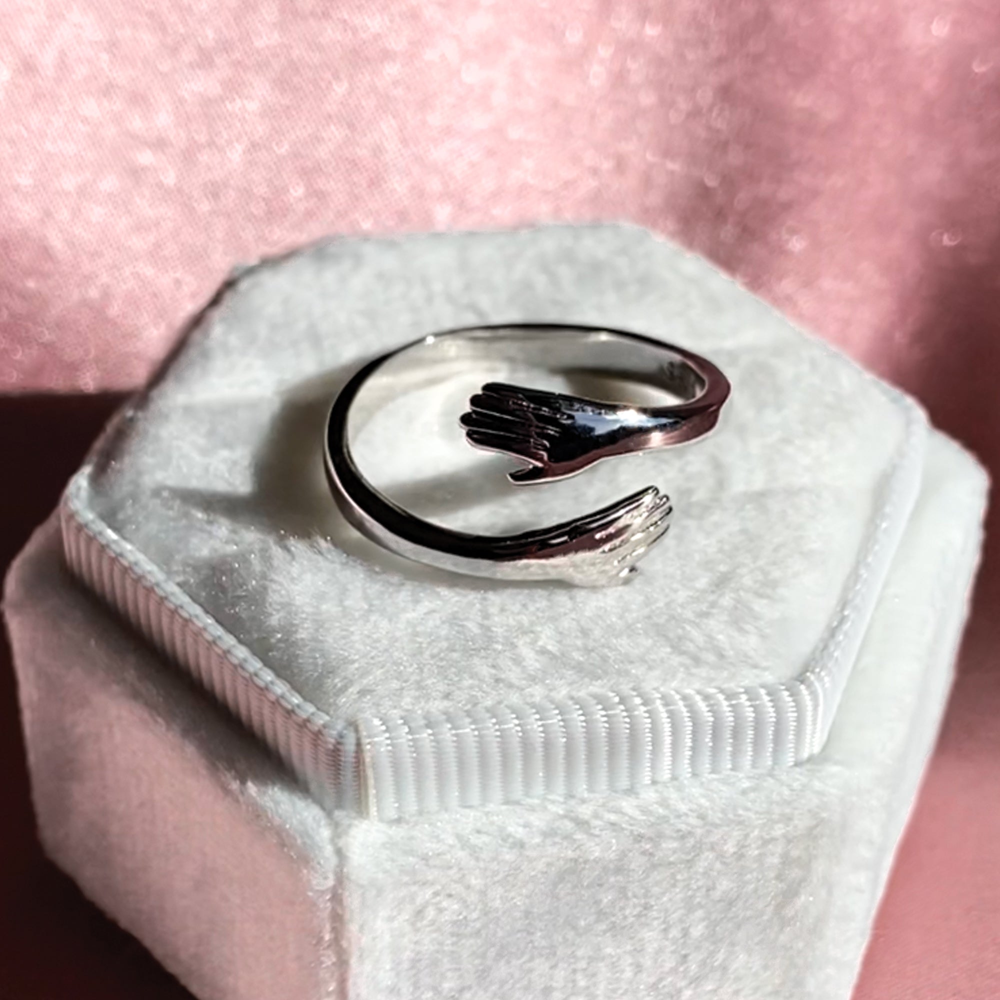 Hug Ring - Sterling Silver