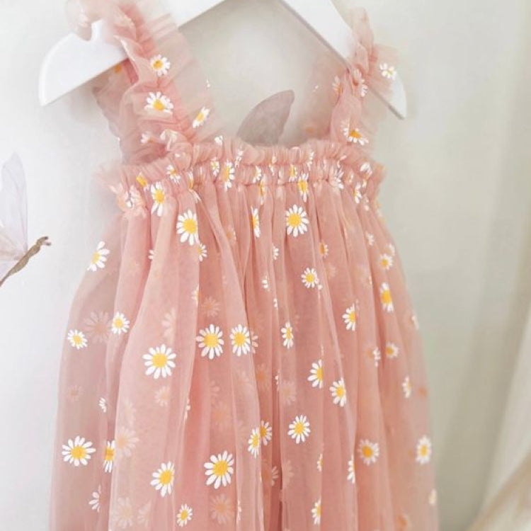 Baby Toddler Kid Spring Daisy Tulle Dress