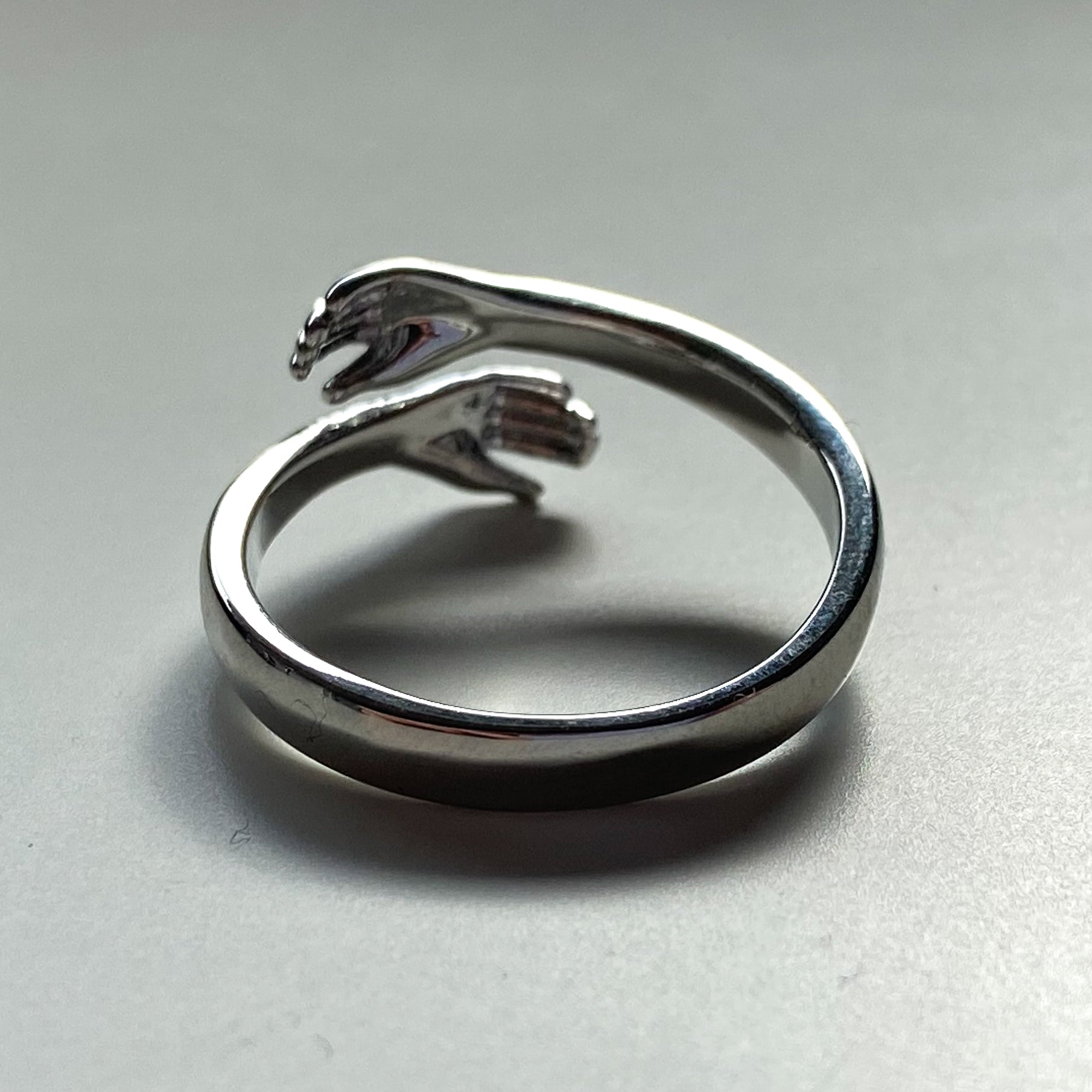 Hug Ring - Sterling Silver