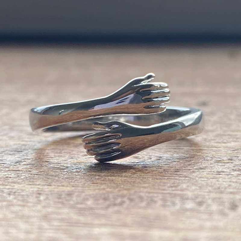 To My Mum - Hug Ring - Sterling Silver